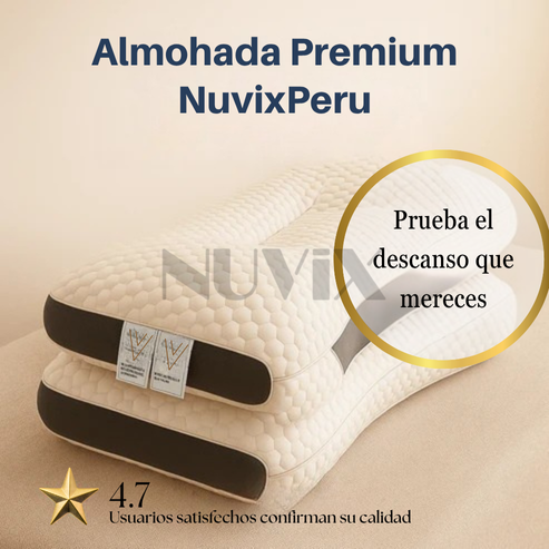 Almohada Premium para el Descanso Correcto
