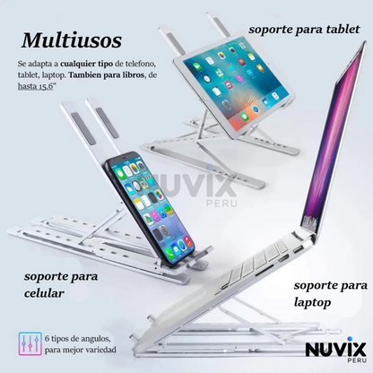 Soporte de Aluminio para Laptop